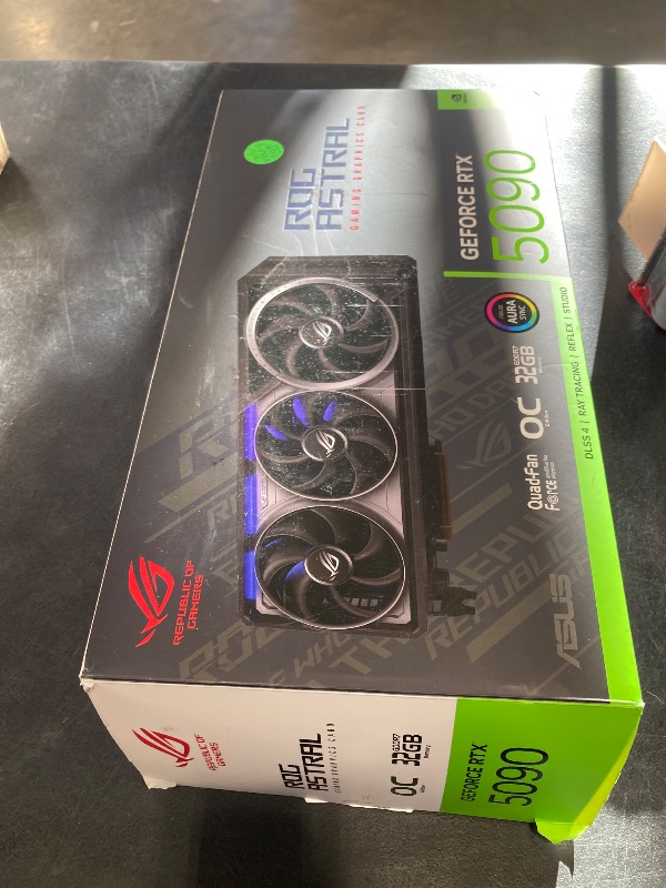 Photo 1 of ASUS ROG Astral GeForce RTX 5090 32GB GDDR7 OC Graphics Card