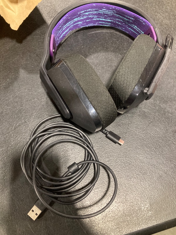 View 2 of Logitech G535 Lightspeed Wireless Gaming Headset - Black