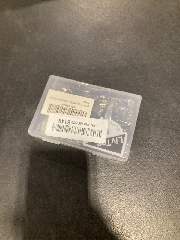 Photo 1 of LivTee License Plate Screws - 4 Pack Black Stainless Steel