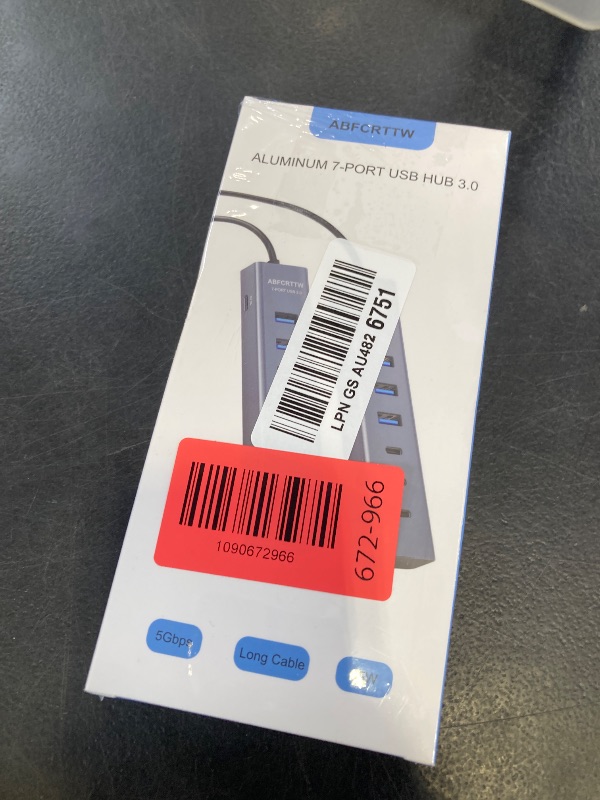 View 2 of ABFCRTTW 7-Port USB C Hub