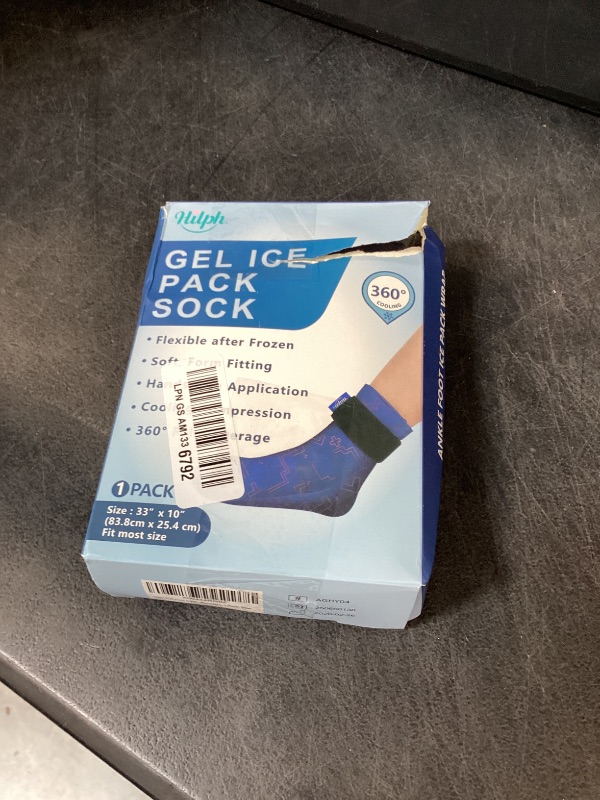 Photo 1 of Hilph Foot Ice Pack Therapy Sock
