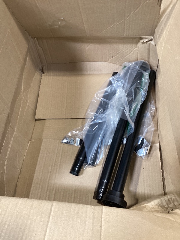 Photo 1 of Thestoa Adjustable Shower Curtain Rod, 43"-78", Black