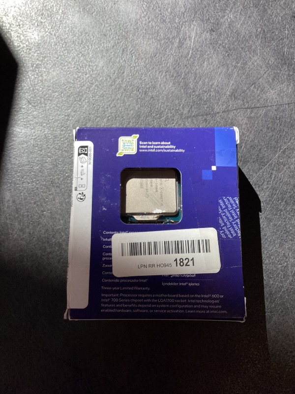 Photo 1 of Intel® Core™ i9-14900K Desktop Processor 24 cores (8 P-cores + 16 E-cores) up to 6.0 GHz