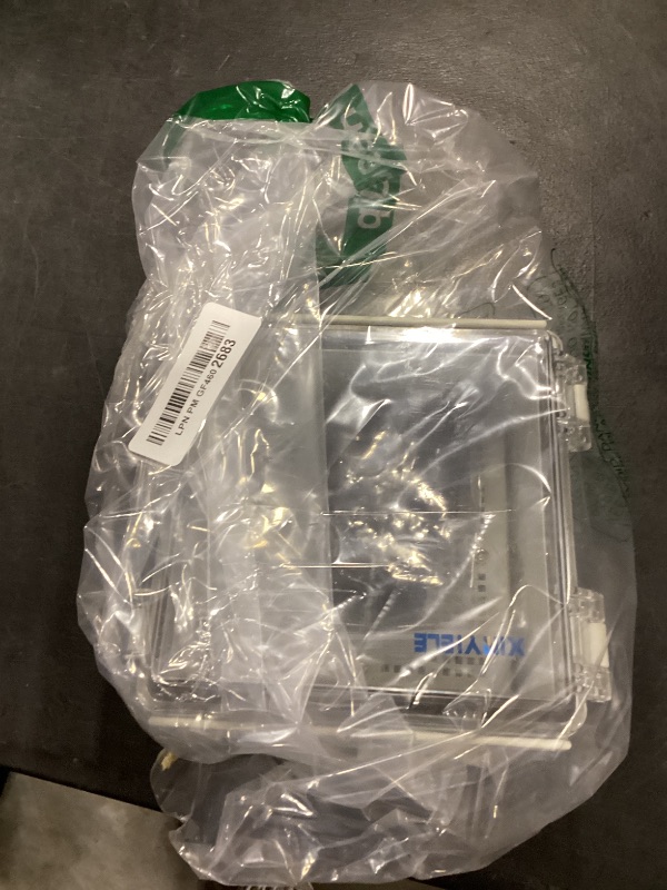 Photo 1 of XINYIELE Waterproof ABS Plastic Junction Box, 5.9"x5.9"x3.5", Clear Cover