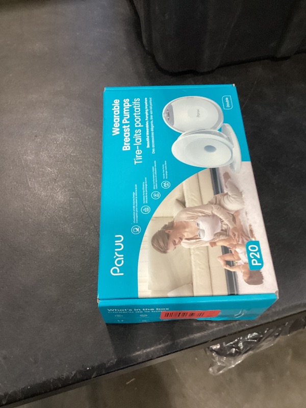 View 2 of Paruu P20 Hands-Free Wearable Electric Breast Pump