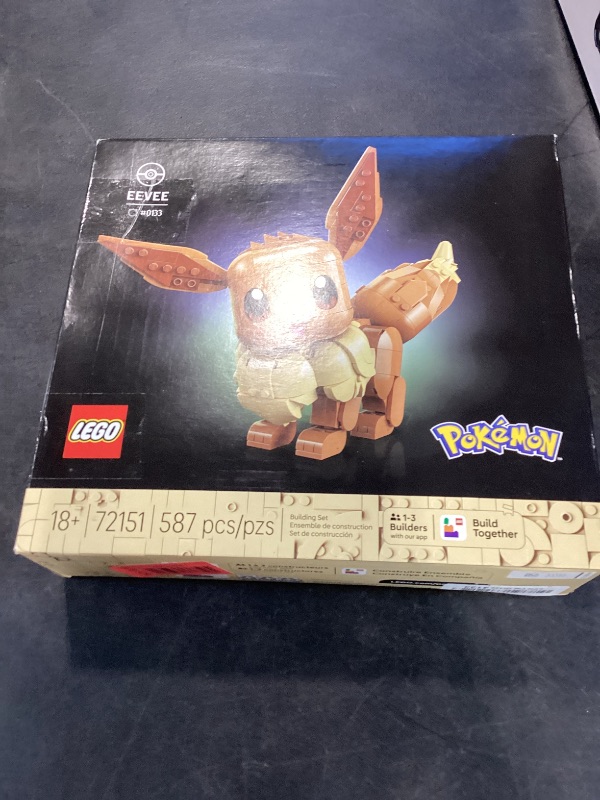Photo 1 of LEGO Pokémon Eevee Building Set (72151)