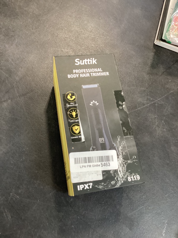 Photo 1 of Suttik Manscape Body Trimmer for Men - Black