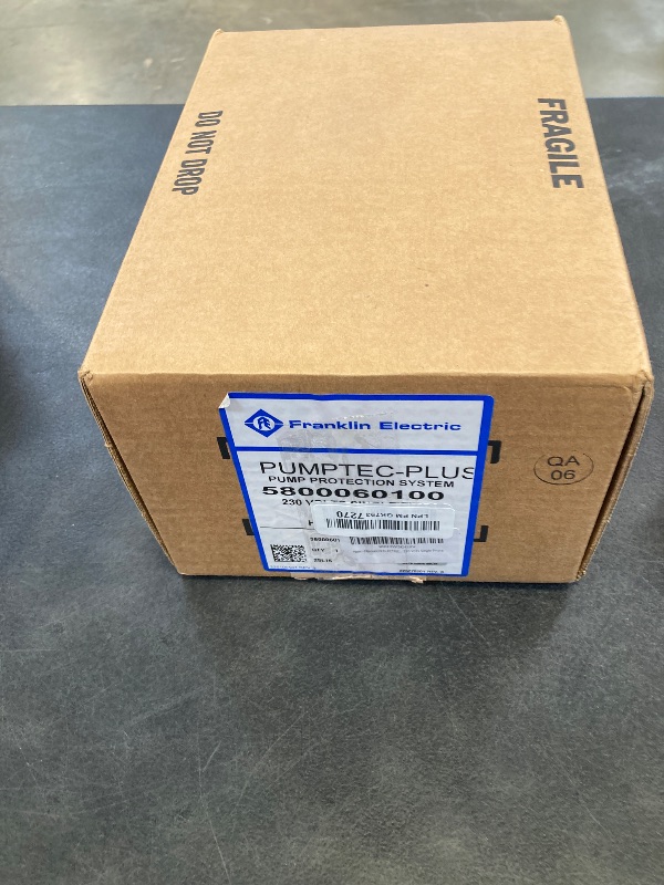 Photo 1 of Franklin Electric Pumptec Plus 5800060100 Pump Protection System