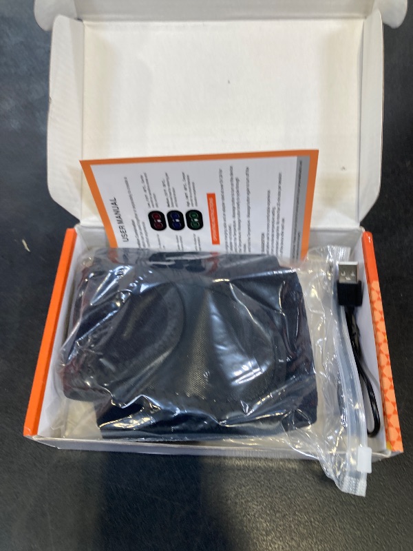 Photo 1 of Nutvrliy Cordless TMJ Heating Pad with Vibration & Red Light