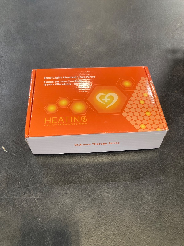 Photo 1 of Nutvrliy Cordless TMJ Heating Pad with Vibration & Red Light