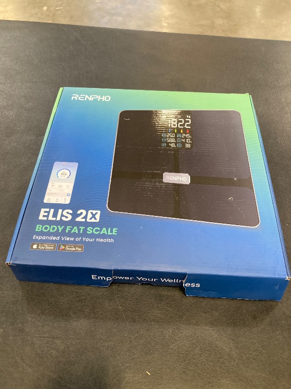 Photo 1 of RENPHO Smart Body Weight Scale, Elis 2X, Black