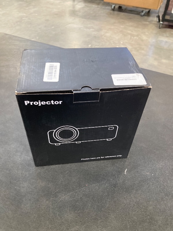Photo 1 of PANSEBA 1080P Mini Projector with Bluetooth, 200" Screen, White
