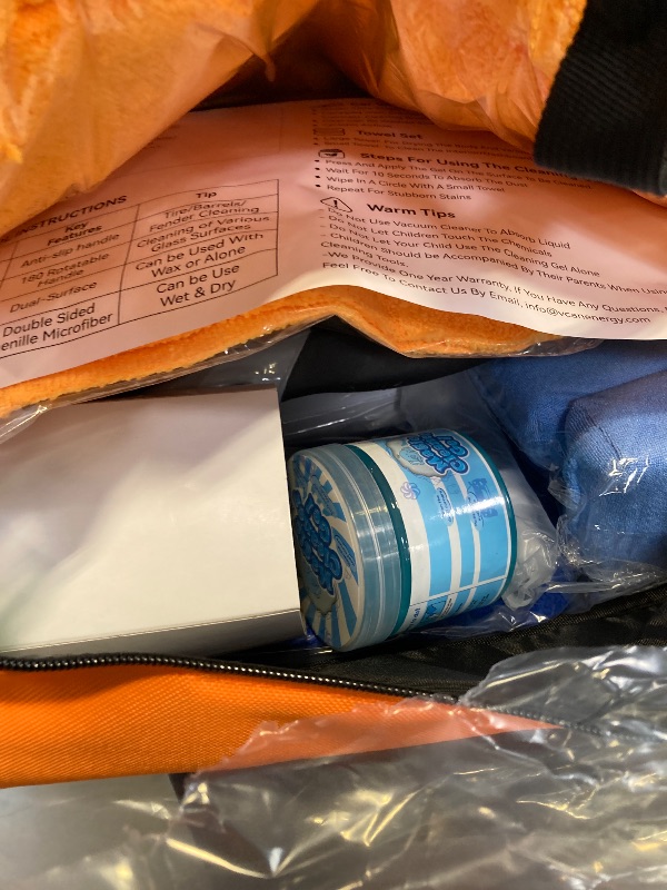 Photo 1 of VCANENERGY 17-Piece Car Cleaning Kit