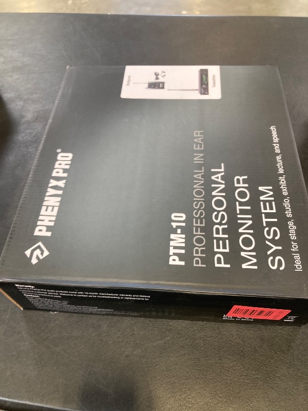 Photo 1 of Phenyx Pro PTM-10 UHF Wireless In-Ear Monitor System