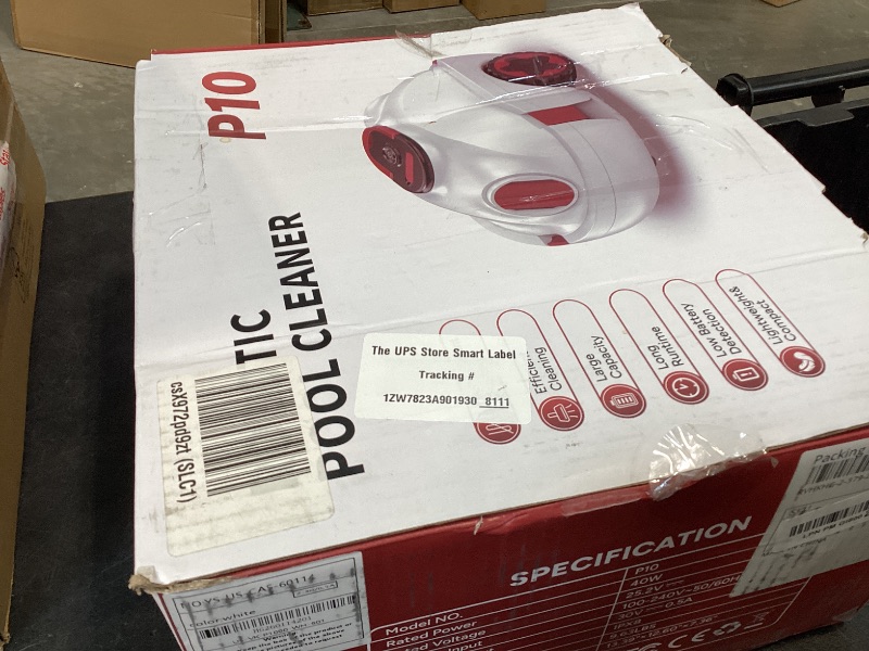 Photo 1 of VONKO P10 Robotic Pool Cleaner | Cordless, 100-Min Runtime