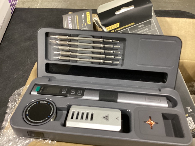 Photo 1 of FNIRSI HS-02A 100W Portable Corded Soldering Iron Kit, 3S Fast Tinning