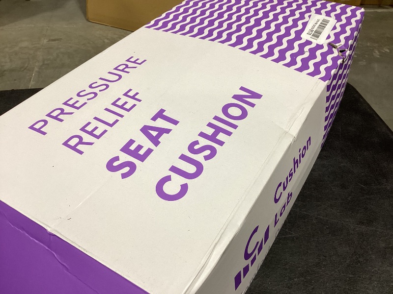 View 2 of Cushion Lab Patented Pressure Relief Seat Cushion - Black