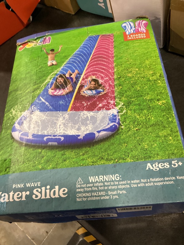 Photo 1 of JOYIN 22.5ft Double Lawn Water Slide