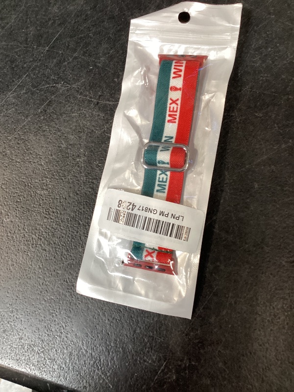 Photo 1 of Kinganc World Cup Flag Band Compatible with Apple Watch