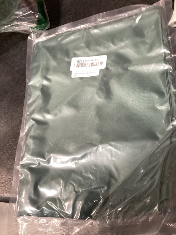 View 2 of Polecasa Extra Heavy Duty Laundry Bag with Handles, Green, 28" x 36"