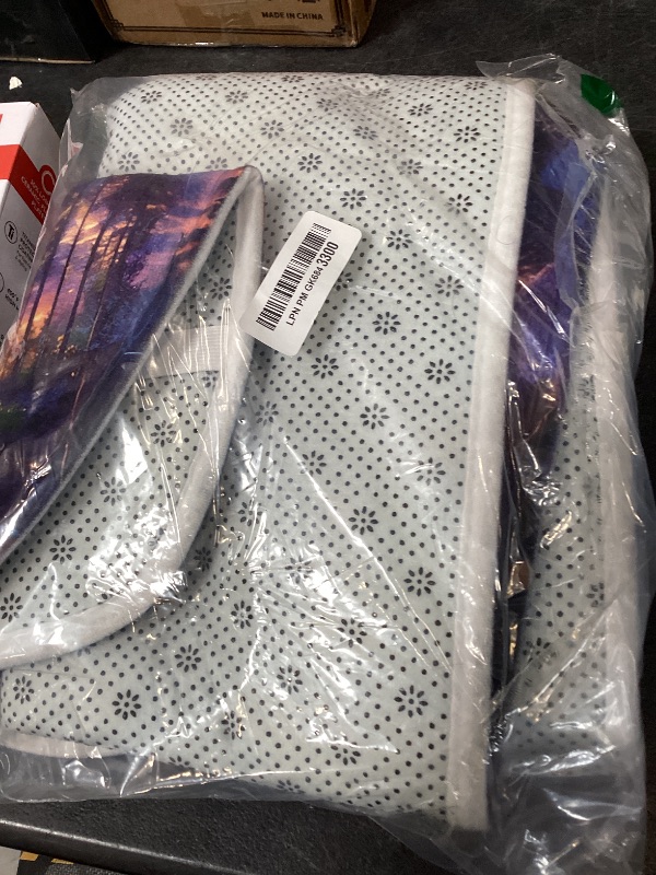 View 2 of Yizheer Book Starry Shower Curtain Set (72x72 Inch)