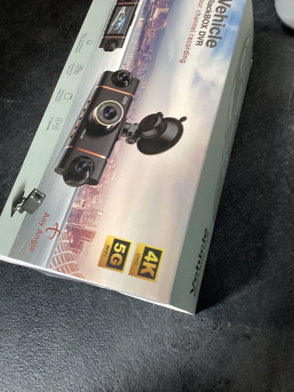 Photo 1 of XYGCACO Dash Cam Front and Rear, G-Sensor, Gold