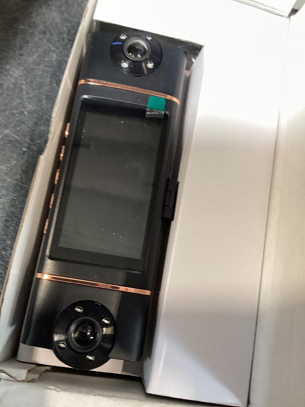 Photo 1 of XYGCACO Dash Cam Front and Rear, G-Sensor, Gold