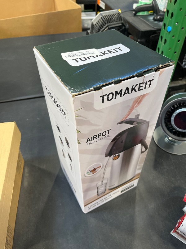 Photo 1 of TOMAKEIT Airpot Thermal Coffee Dispenser with Pump, 3L