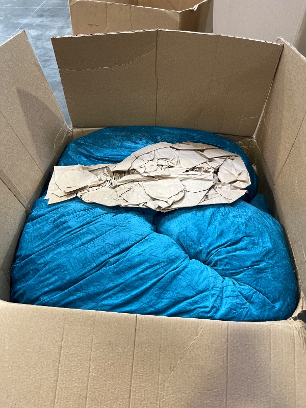 Photo 1 of ILPEOD Giant Bean Bag Convertible Floor Sofa