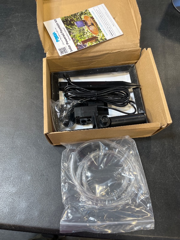 Photo 1 of PONDIA 5.5W Solar Fountain Pump with 5 Spray Modes, 9.8ft Cord