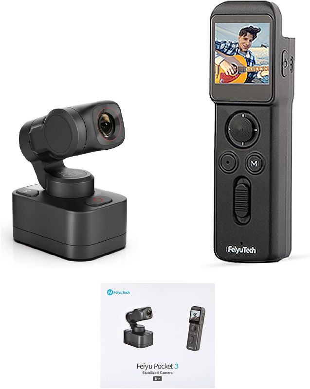 Photo 1 of FeiyuTech Pocket 3 Kit Detachable Action Camera with AI Tracking
