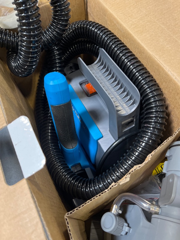 Photo 1 of Tilswall Shark800 Paint Sprayer HVLP 800W Electric Spray Paint Gun, Blue