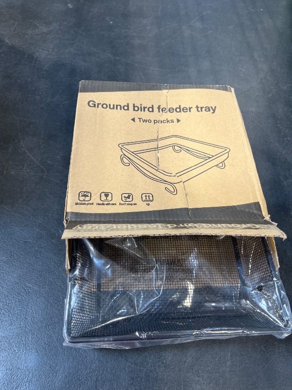 Photo 1 of MIXXIDEA Ground Bird Feeder Tray