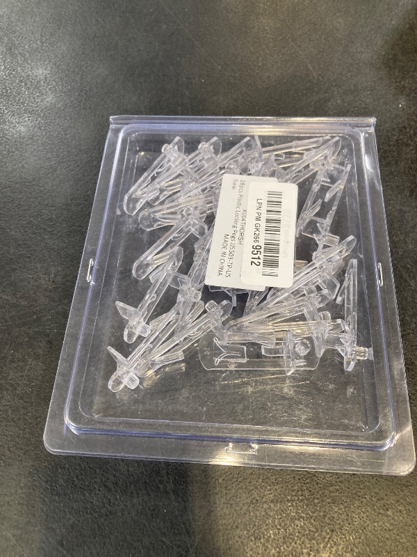 Photo 1 of Vibit 28 Pcs Clear Plastic Cabinet Shelf Pegs