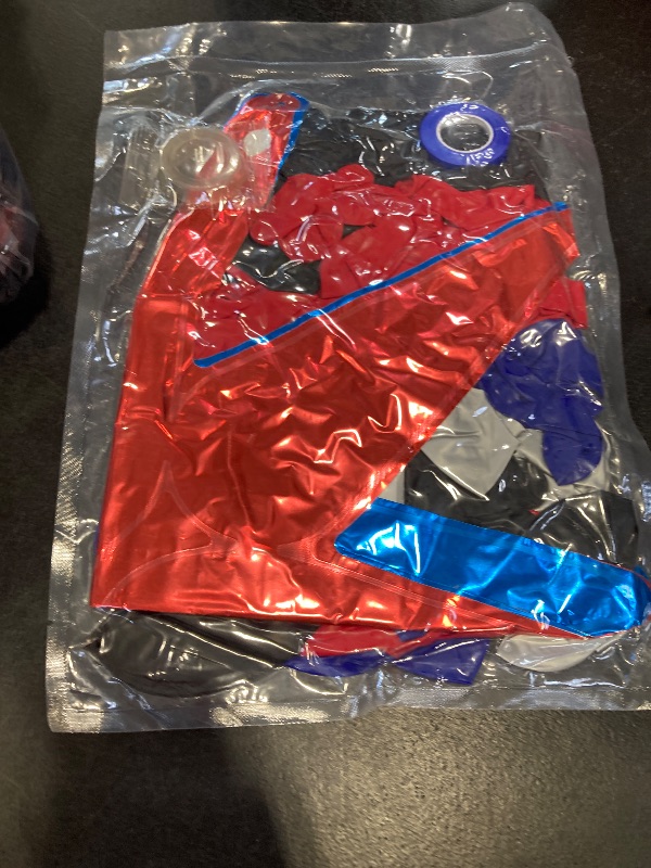 View 2 of ELTNEGSA 132pcs Black Red and Blue Balloons Arch Garland Kit