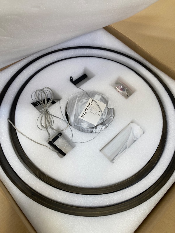 Photo 1 of Benkut LED Chandelier Dimmable Circular Pendant Light
