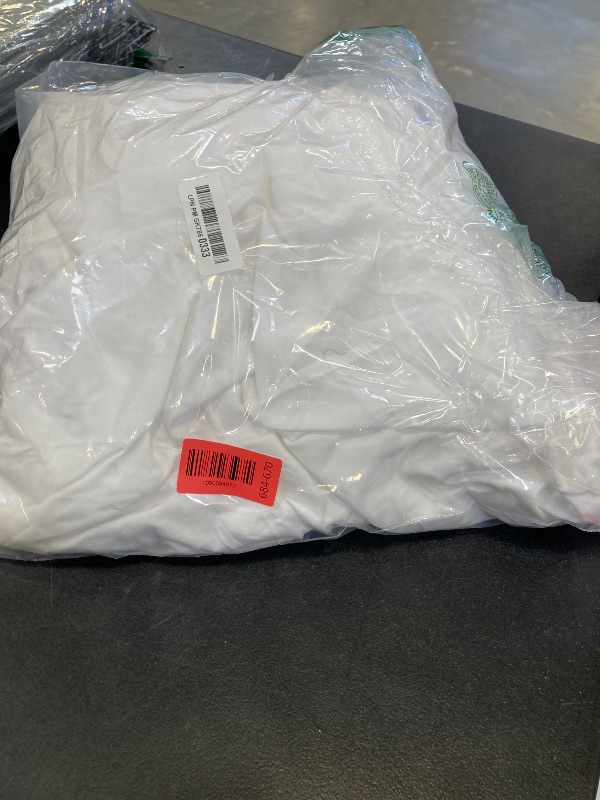 Photo 1 of PURE ECO Zip On Sheets - King Size Fitted Sheet (White)