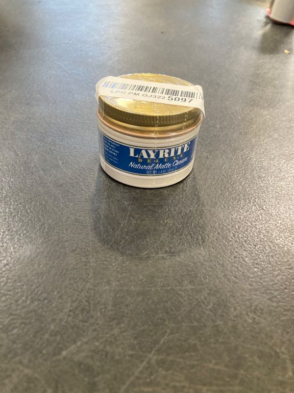Photo 1 of Layrite Natural Matte Hair Cream, 1.5 oz