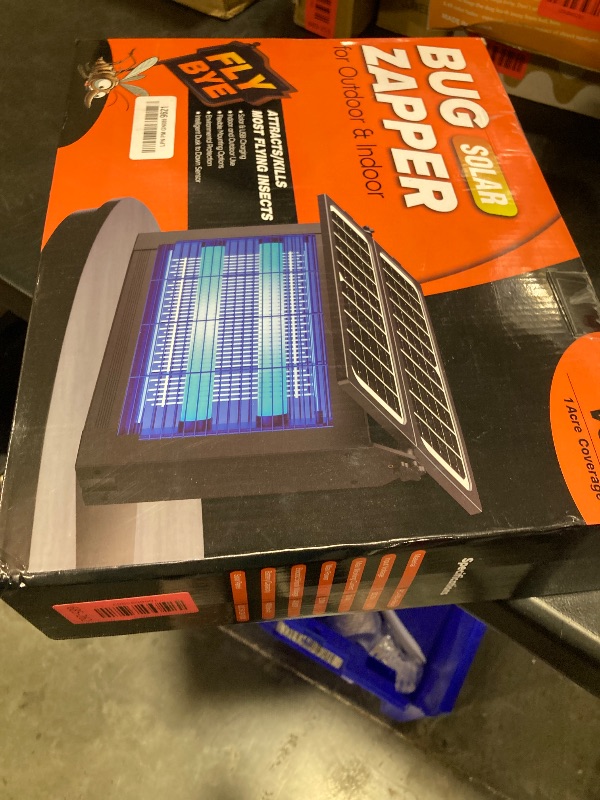 Photo 1 of jepwe Solar Bug Zapper, 4500V, Dual Solar Panels