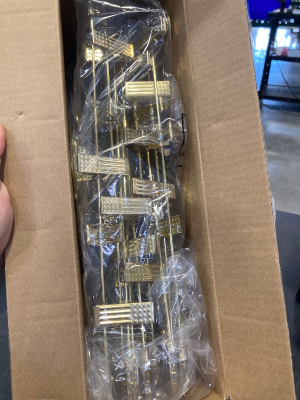 View 2 of MIZGI Slim Gold Glitter Hangers (20 Pack)
