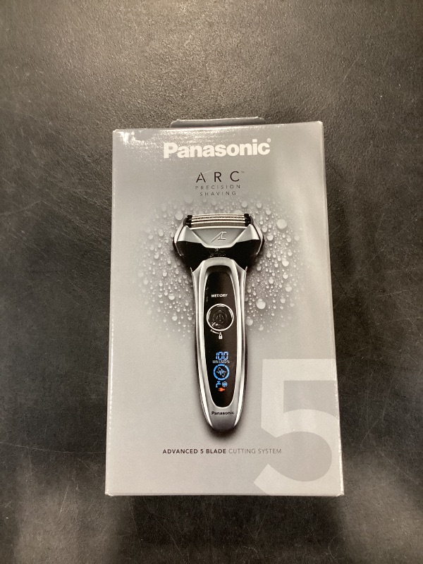 Photo 1 of Panasonic ARC5 Electric Razor for Men, 5-Blade Wet Dry Electric Shaver