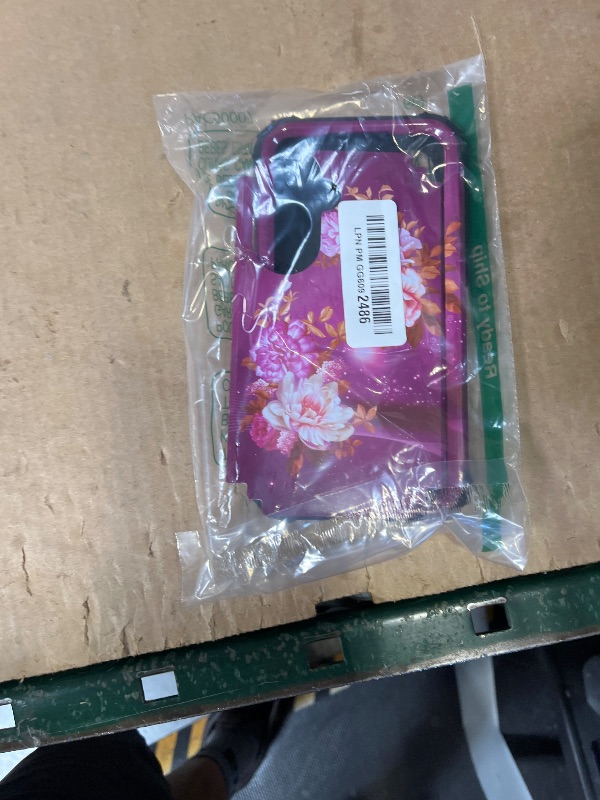 Photo 1 of Hocase for Samsung Galaxy A57 5G Case Burgundy Flowers