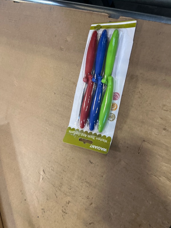 Photo 1 of WAGIANT Paring Knife Set - 6-Piece, 3.5 Inch Stainless Steel