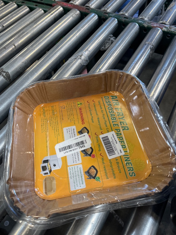 Photo 1 of BYKITCHEN Perforated Air Fryer Liners (5-8 Qt)
