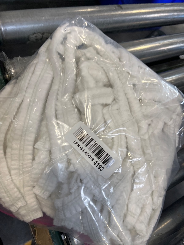 Photo 1 of Smilco Disposable Bouffant Caps - 100 Count White no