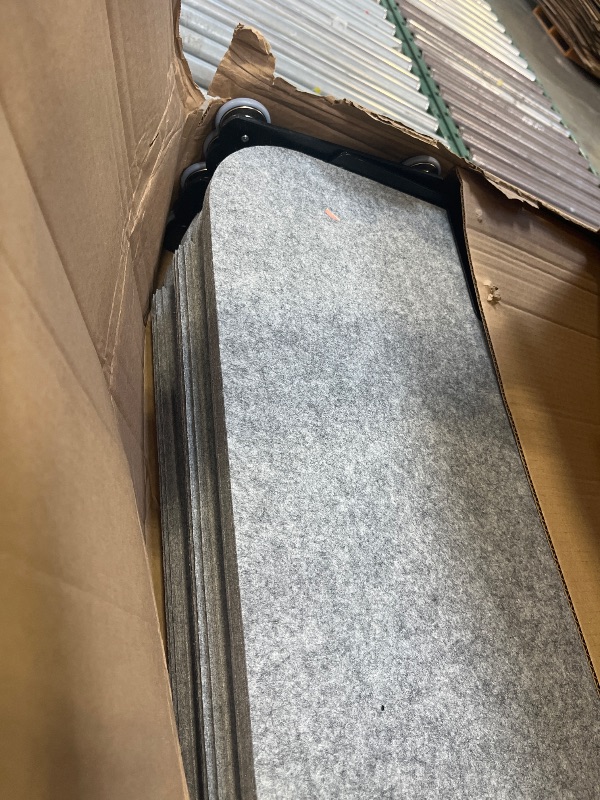 Photo 1 of Natwind 5-Panel Portable Room Divider, 123'' x 71'' Office Partition,Grey