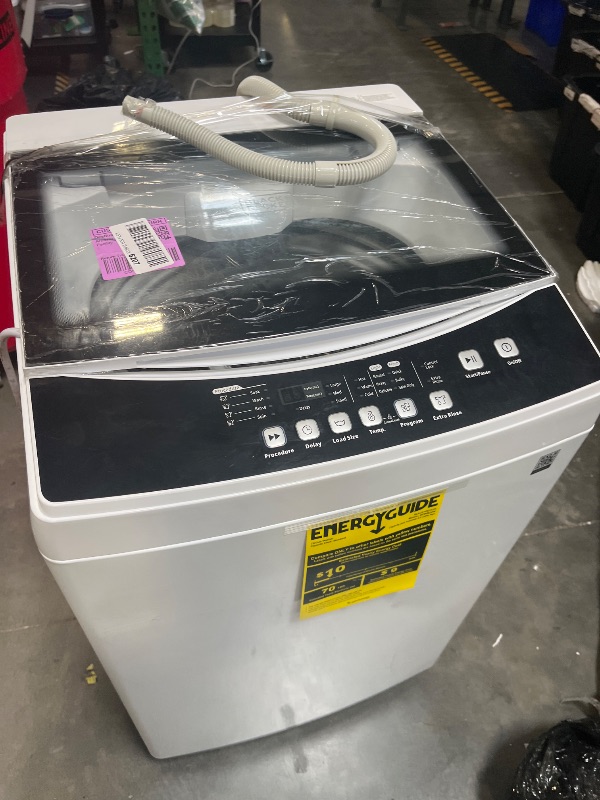 Photo 1 of BLACK+DECKER 2.0 Cu. Ft. Portable Washer, 15.4 lb. Capacity, BPWM20W, White