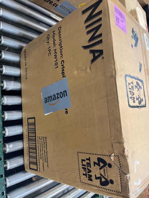 Photo 1 of Ninja Crispi Microwave & Air Fryer (MW101, Silver)