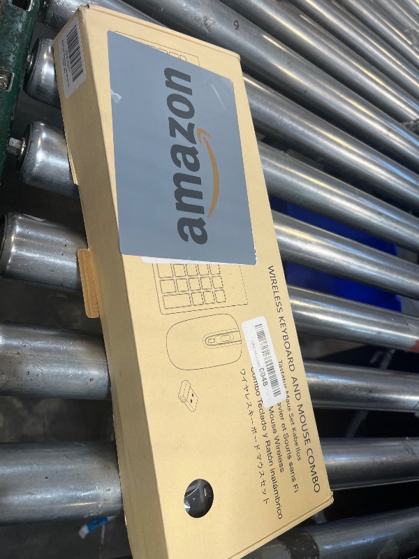 Photo 1 of cimetech Wireless Keyboard and Mouse Combo - Grey Black