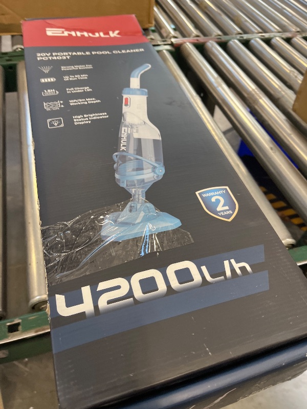 Photo 1 of Enhulk Rechargeable Pool Vacuum, 1 Hour Run Time